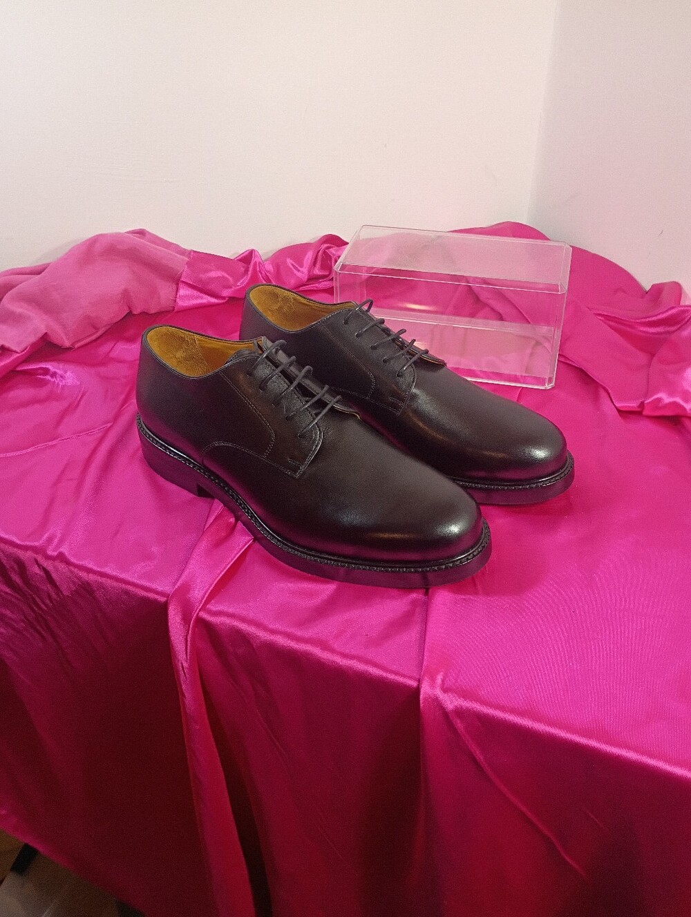Beckett Simonon Dunham Derbies Mens SZ 10.5 Black New Without Box